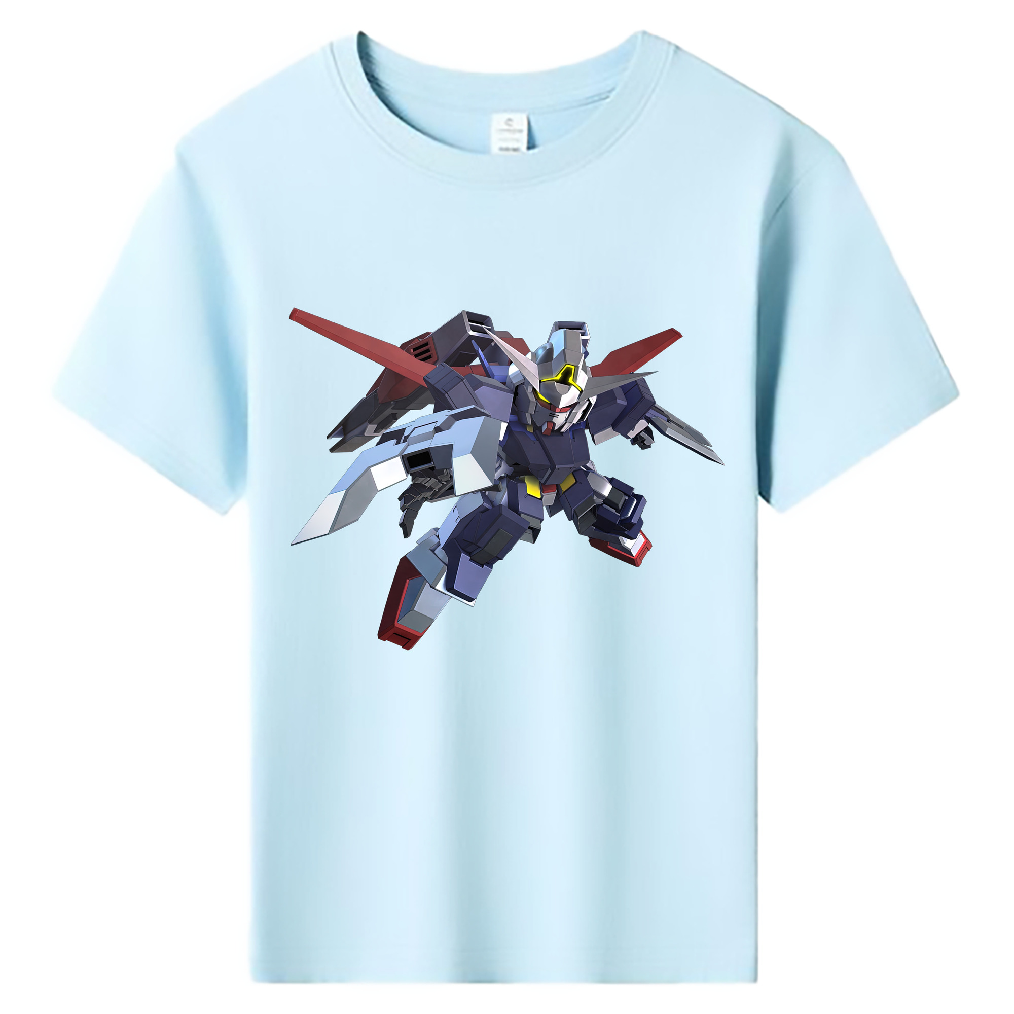 （画像用） 機動戦士ガンダム Mobile Suit Gundam 綿100％キッズTシャツ（フロントプリント）
